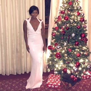 House of CB Light Pink Sequence Gown